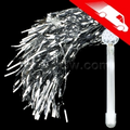 LED Metallic Pom Poms Silver